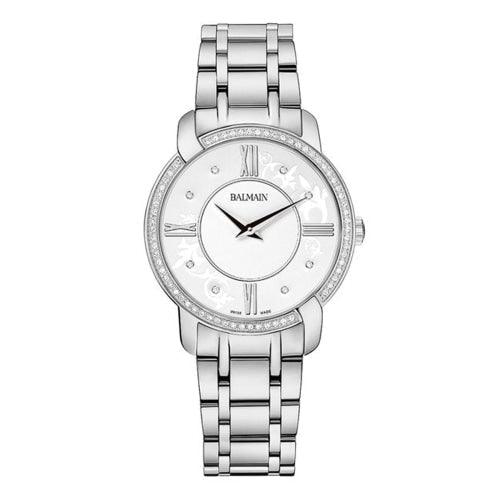 Balmain Ladies Tilia Watch Steel Diamonds B38553312 - Watches & Crystals