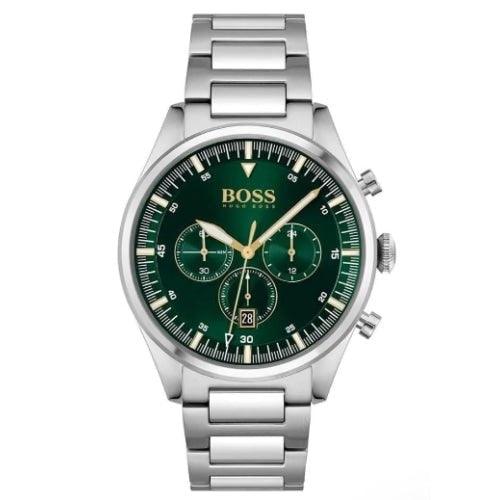 BOSS Pioneer Men’s Green Dial Chronograph Watch HB1513868