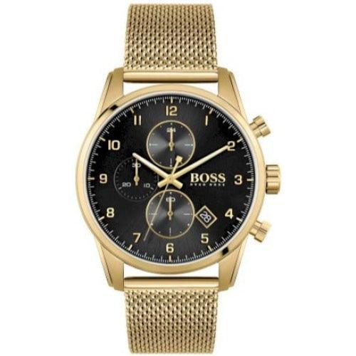 BOSS Skymaster Men’s Gold Chronograph Watch HB1513838