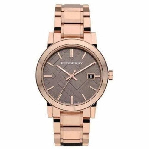 Burberry Ladies Watch The City Rose Gold PVD BU9005 - Watches & Crystals