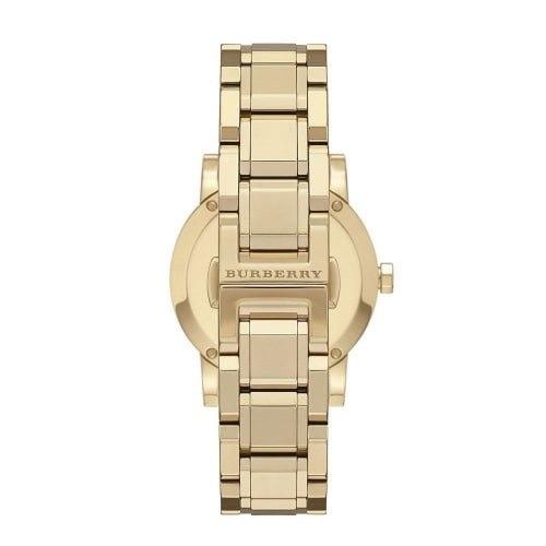 Burberry BU9134 Ladies The City Gold 34mm Swiss Watch - Watches