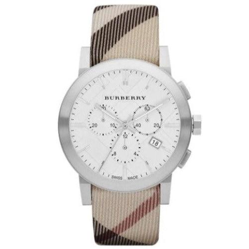 Burberry The City Men's Chronograph Nova Leather Watch BU9357 - WatchStatus Ltd