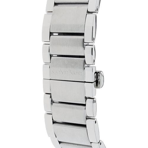 Calvin Klein Achieve Men's Silver / Blue Dial Chronograph 43mm Watch - WatchStatus Ltd