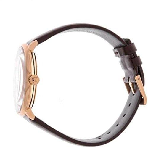 Calvin Klein High Noon Men's Rose Gold Leather 40mm Watch - WatchStatus Ltd