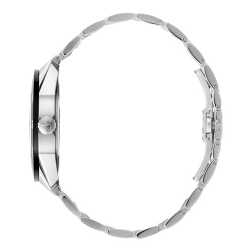 Calvin Klein K9R31C41 Men's Compete Silver/Black Stainless Steel Swiss Watch - WatchStatus Ltd