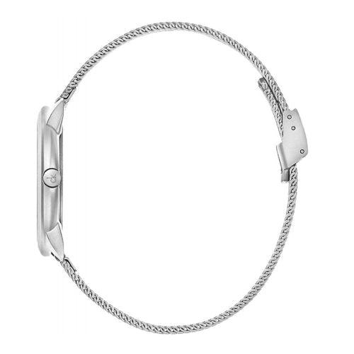 Calvin Klein Minimal Ladies White Dial Silver Mesh 35mm Watch K3M52152 - WatchStatus Ltd