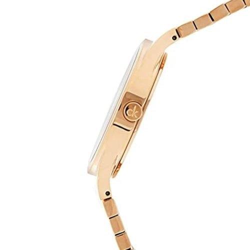 Calvin Klein Whirl Ladies Rose Gold 33mm Watch - WatchStatus Ltd