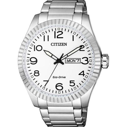 Citizen BM8530-89AE Men's Sport Silver/White Eco-Drive Solar Watch - WatchStatus Ltd