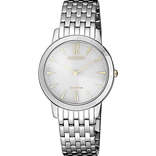 Citizen EX1498-87A Ladies Silver Eco-Drive Solar Watch - WatchStatus Ltd