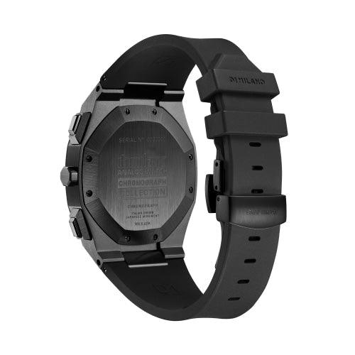D1 Milano D1-CHBJ02 Men's Rush Black Stainless 41.5mm Chronograph Watch - WatchStatus Ltd