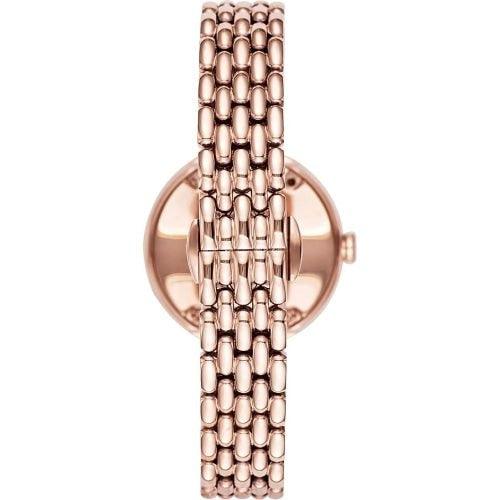 Emporio Armani AR11355 Ladies Rose Gold/Mother-of-Pearl Stainless Crystal Watch - WatchStatus Ltd