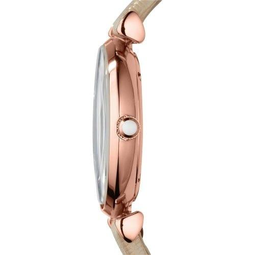 Emporio Armani AR1681 Ladies Leather Watch - WatchStatus Ltd