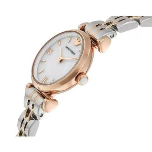 Emporio Armani Gianni Ladies Two Tone Petite Watch AR1764