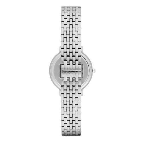 Emporio Armani AR2511 Ladies Gianni Silver & Mother Of Pearl Watch - WatchStatus Ltd