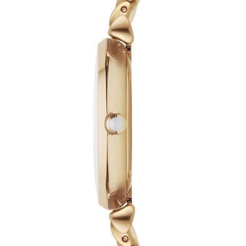 Emporio Armani Gianni T-bar Ladies Gold Watch AR1907 - WatchStatus Ltd