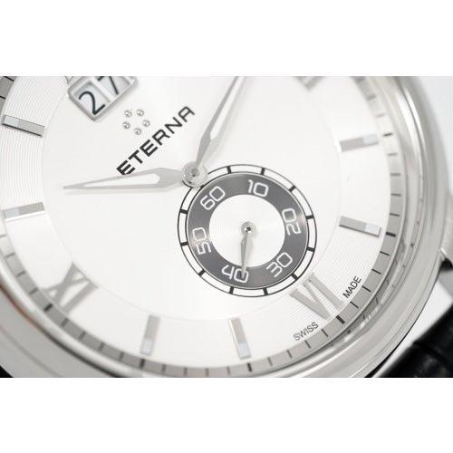 Eterna Adventic Men's Black Leather Watch 2971.41.66.1327 - WatchStatus Ltd