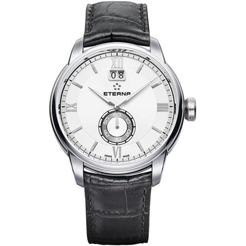 Eterna Adventic Men's Black Leather Watch 2971.41.66.1327 - WatchStatus Ltd