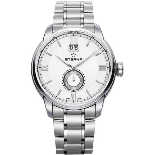 Eterna Adventic Men's Silver / White Watch 2971.41.66.1704 - WatchStatus Ltd