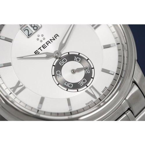 Eterna Adventic Men's Silver / White Watch 2971.41.66.1704 - WatchStatus Ltd