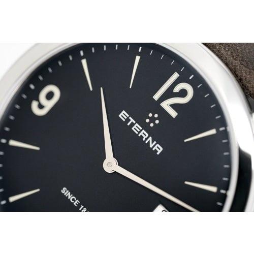 Eterna Eternity Men's Brown Leather Watch 2730.41.48.1397 - WatchStatus Ltd