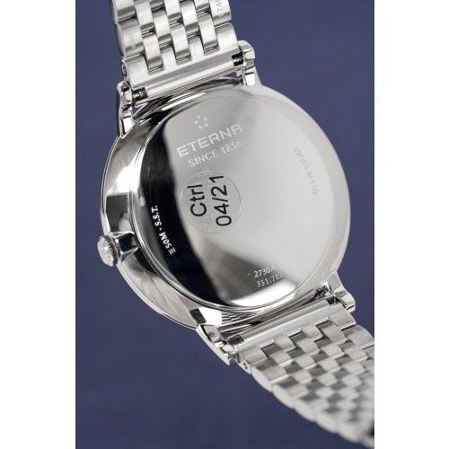 Eterna Eternity Men's Silver / Grey Ultra-Thin Watch 2730.41.58.1746 - WatchStatus Ltd