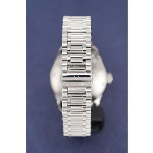 Eterna KonTiki Ladies Silver Diamond Automatic Watch 1260.41.16.1731 - WatchStatus Ltd