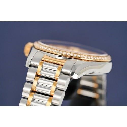 Eterna KonTiki Ladies Two-Tone Diamond Automatic Watch 1260.55.17.1732 - WatchStatus Ltd