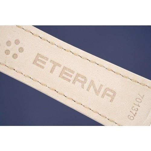 Eterna KonTiki Ladies White Leather Automatic Watch 1260.41.66.1379 - WatchStatus Ltd