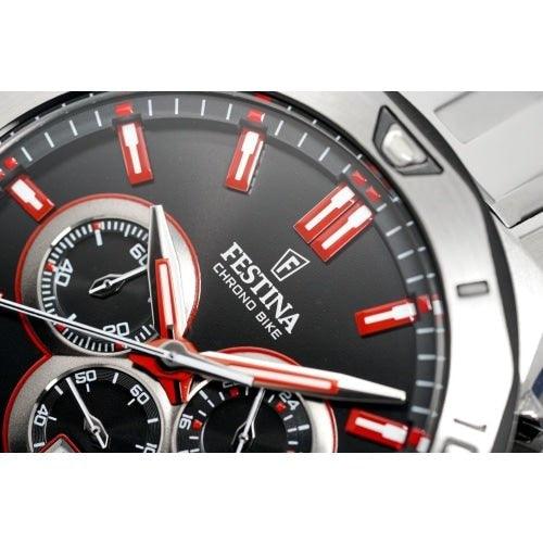 Festina Chrono Bike Mens Black Dial Watch F20448-7 - WatchStatus Ltd