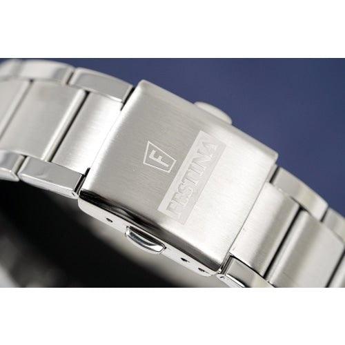 Festina Timeless Mens Blue Dial Chronograph Watch F20343-9 - WatchStatus Ltd