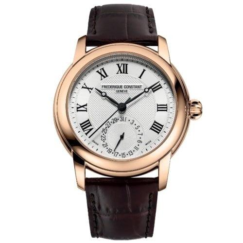 Frederique Constant Classic Men's Brown Leather automatic Watch FC-710MC4H4 - WatchStatus Ltd