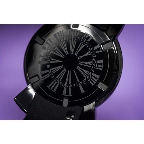 Gaga Milano Bionic Skull Slim Black 46mm Watch 5082.BS01 - WatchStatus Ltd