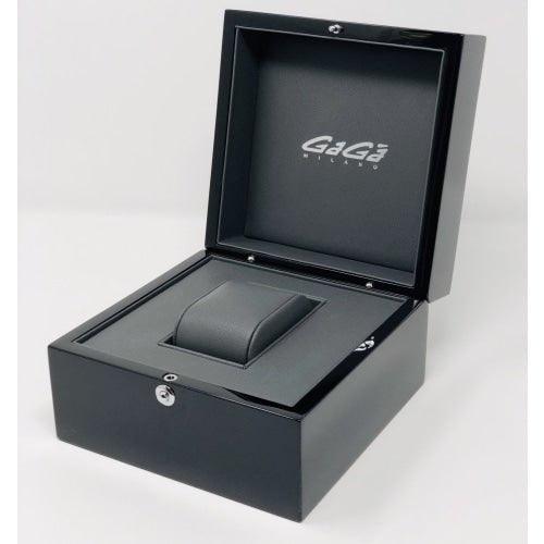 Gaga Milano Bionic Skull Slim Black 46mm Watch 5082.BS01 - WatchStatus Ltd