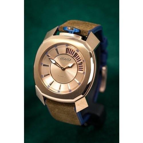 Gaga Milano Frame_One Pink Gold 7051.01 - WatchStatus Ltd