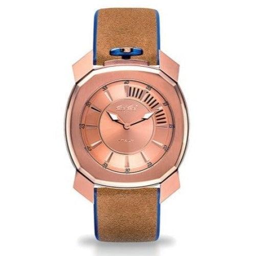 Gaga Milano Frame_One Pink Gold 7051.01 - WatchStatus Ltd