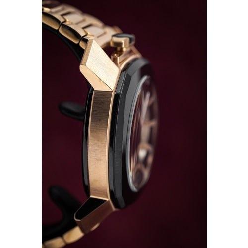 Gaga Milano Frame_One Skeleton Rose Gold 7074.01 - WatchStatus Ltd