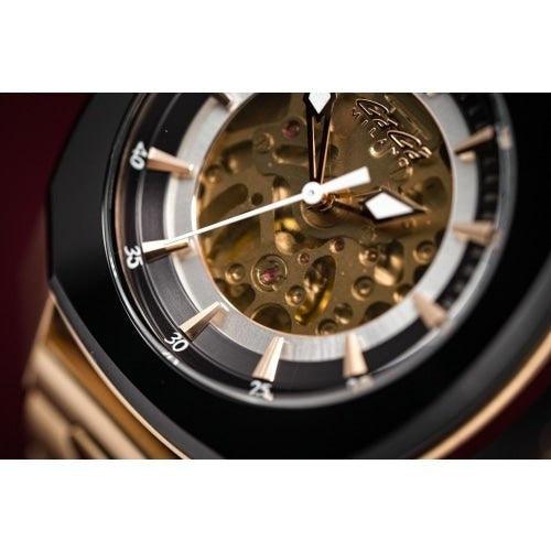 Gaga Milano Frame_One Skeleton Rose Gold 7074.01 - WatchStatus Ltd