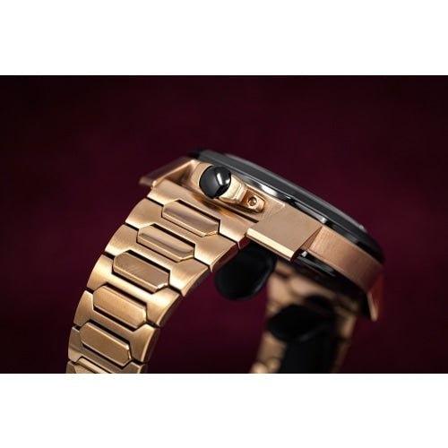 Gaga Milano Frame_One Skeleton Rose Gold 7074.01 - WatchStatus Ltd