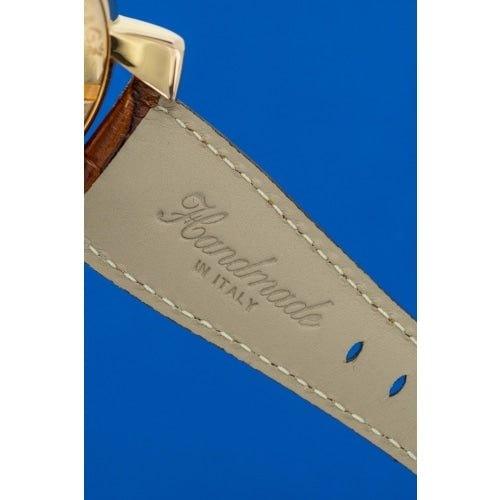 GaGa Milano Manuale Mechanical Brown Rose Gold 48mm Watch - WatchStatus Ltd