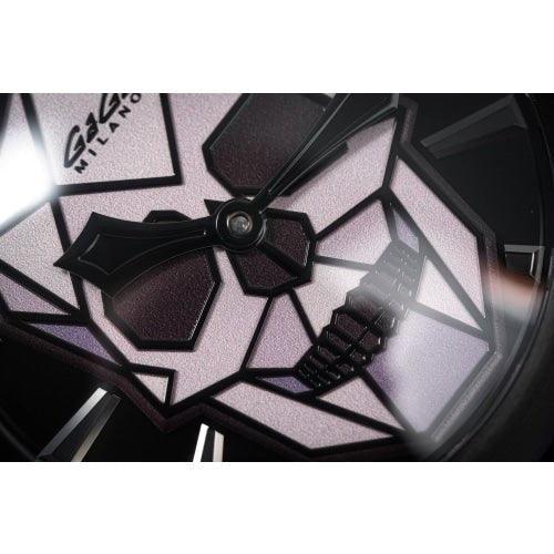 GaGa Milano Watch Manuale Bionic Skull Limited Edition Black 48mm Watch 5062.02S - WatchStatus Ltd
