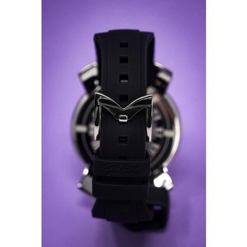 Gaga Milano Watch Slim 46mm Bionic Skull Black 5080.BS01 - WatchStatus Ltd
