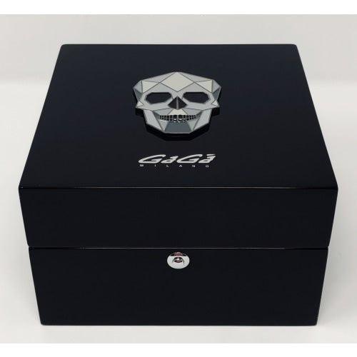 Gaga Milano Watch Slim 46mm Bionic Skull Black 5080.BS01 - WatchStatus Ltd