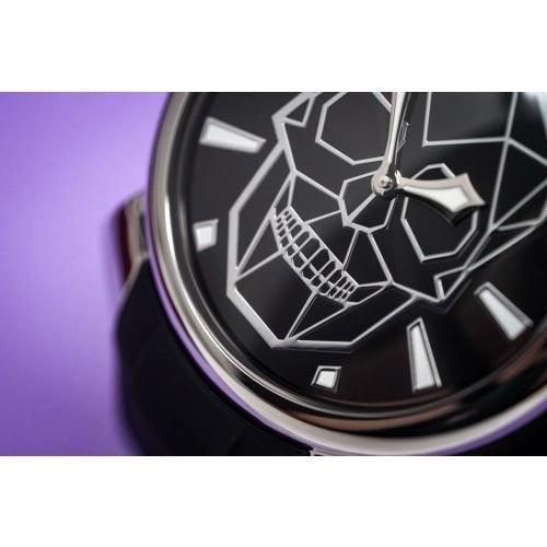 Gaga Milano Watch Slim 46mm Bionic Skull Black 5080.BS01 - WatchStatus Ltd