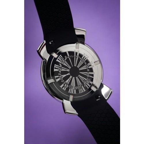 Gaga Milano Watch Slim 46mm Bionic Skull Black 5080.BS01 - WatchStatus Ltd