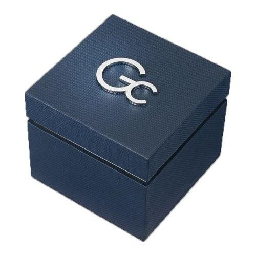 GC DiverCode Men's Rose Gold / Blue Silicone 44mm Watch Y36004G7 - WatchStatus Ltd