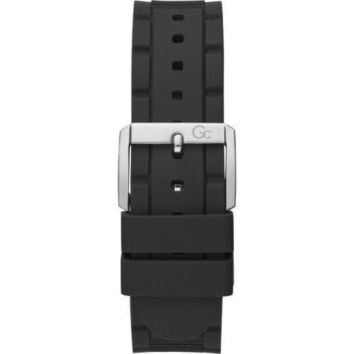 GC Force Men's Black Rubber 44mm Chronograph Watch Y69002G7MF - WatchStatus Ltd