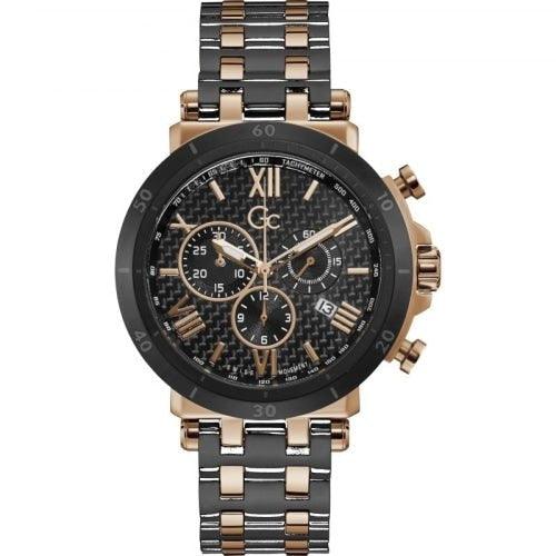 GC Insider Men's Black Ceramic Chronograph Watch Y44007G2MF - WatchStatus Ltd