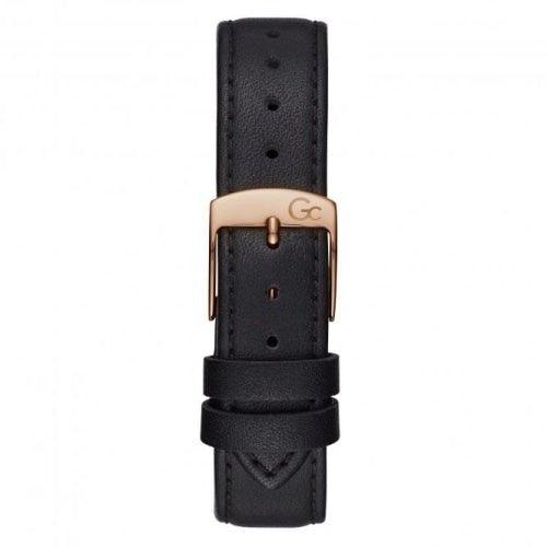 GC Sport Black Pearl Leather Watch Y46005L2MF - WatchStatus Ltd