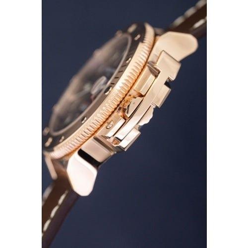 Giorgio Fedon 1919 Aquamarine Brown Leather Automatic Watch GFCR003 - WatchStatus Ltd