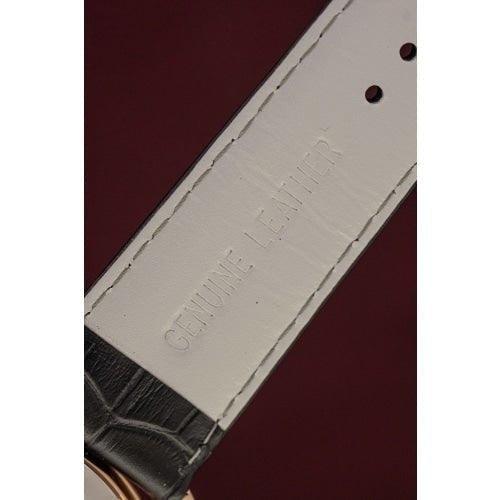 Giorgio Fedon 1919 Men's PCQ Rose Gold / Black Leather Watch - WatchStatus Ltd